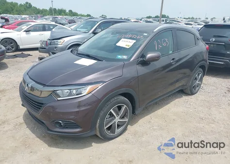 2022 Honda Hr-V Awd Ex-L из США, поврежденный, VIN 3CZRU6H76NM750081